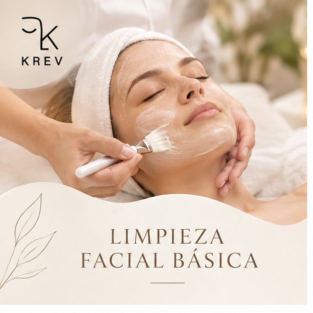 Tratamiento facial en Krev Spa